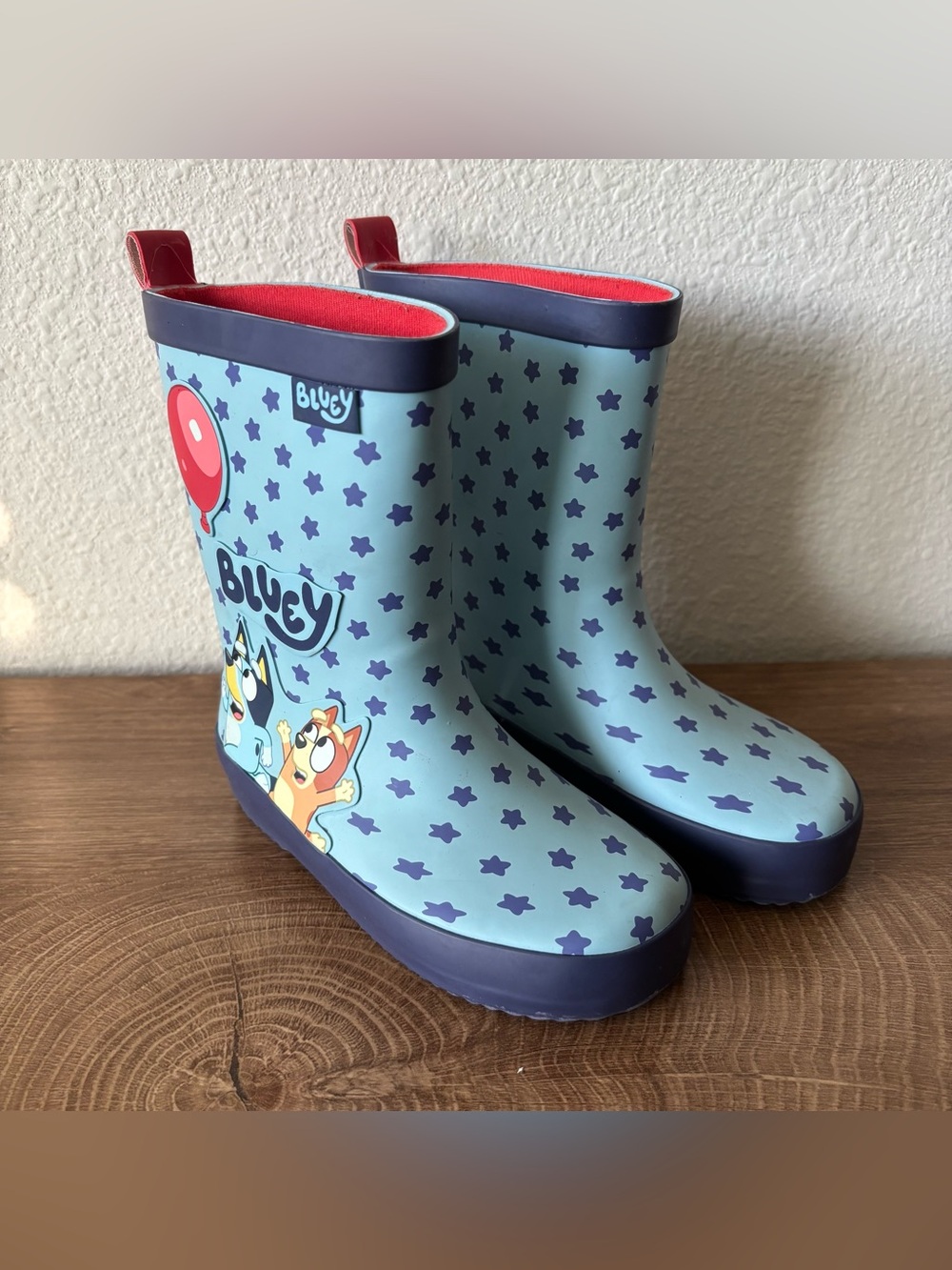 Bluey Toddler Rain Boots Size 9/10